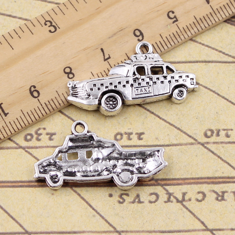 Jewelry Making York - 15 ciondoli a forma di taxi