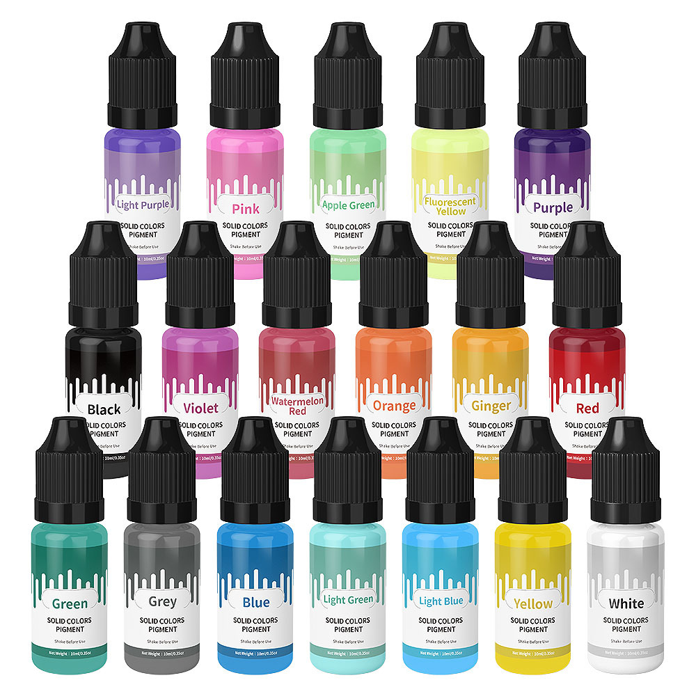 Jewelry Making Techniques - 18 colori 10ml Macaron Solido Colore