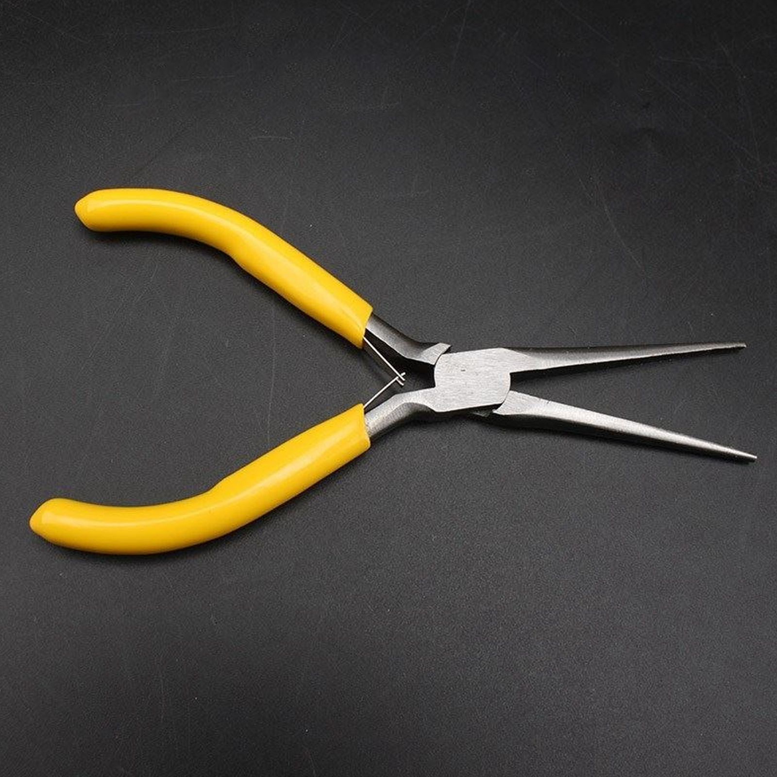 Jewelry Making Needle Nose Pliers - Pinze a becco lungo multifunzione gialle