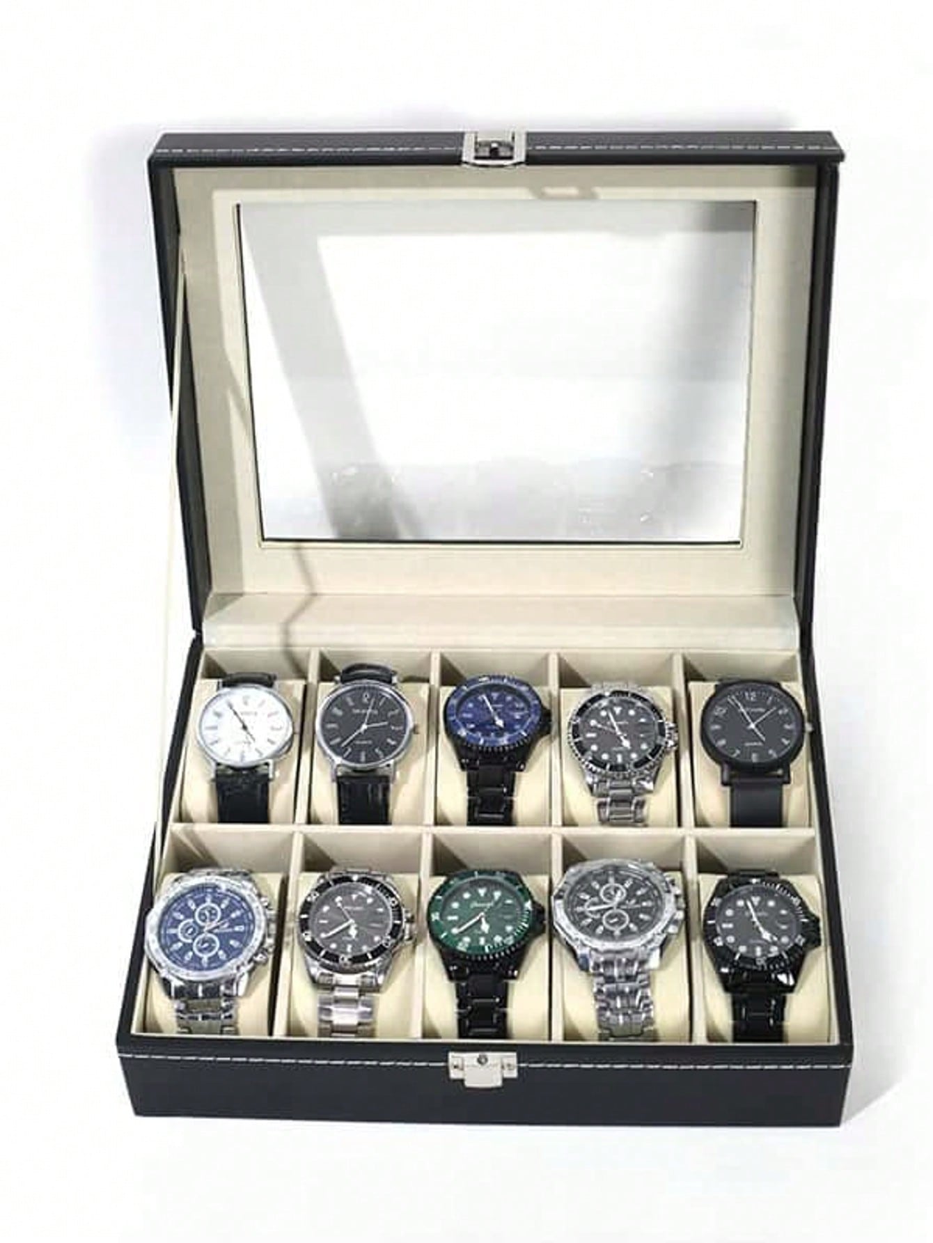 Jewelry Making Organizer Box - Scatola Porta Orologi in Pelle con