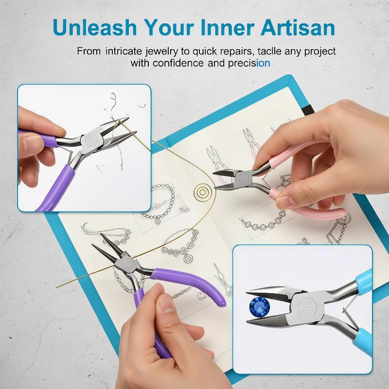 Jewelry Making Pliers Set - Set di Pinze Multifunzione per Creazione