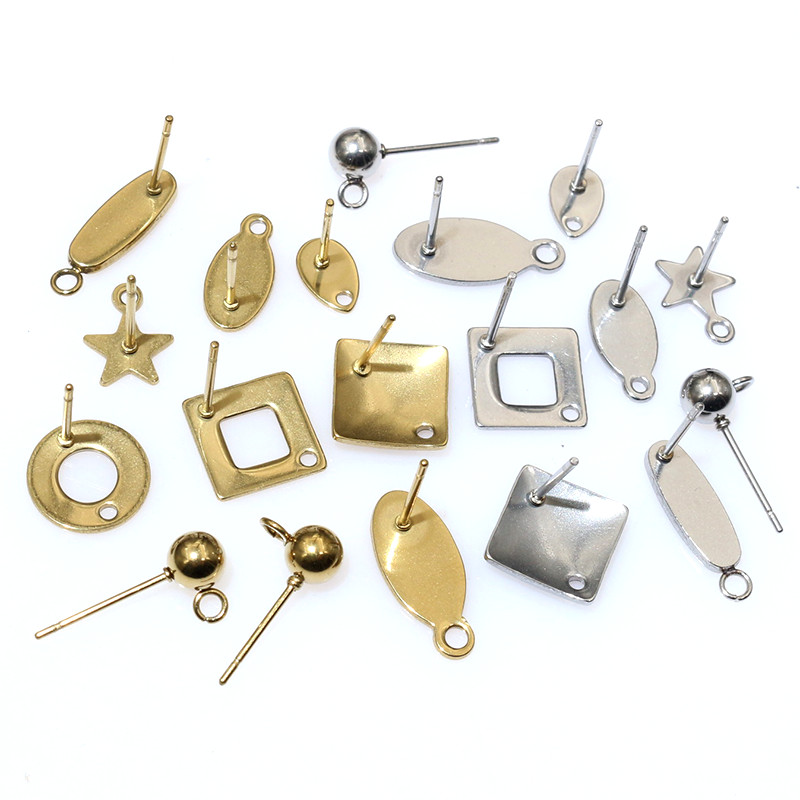 Jewelry Making Designs - 20pcs orecchini a bottone artigianali in