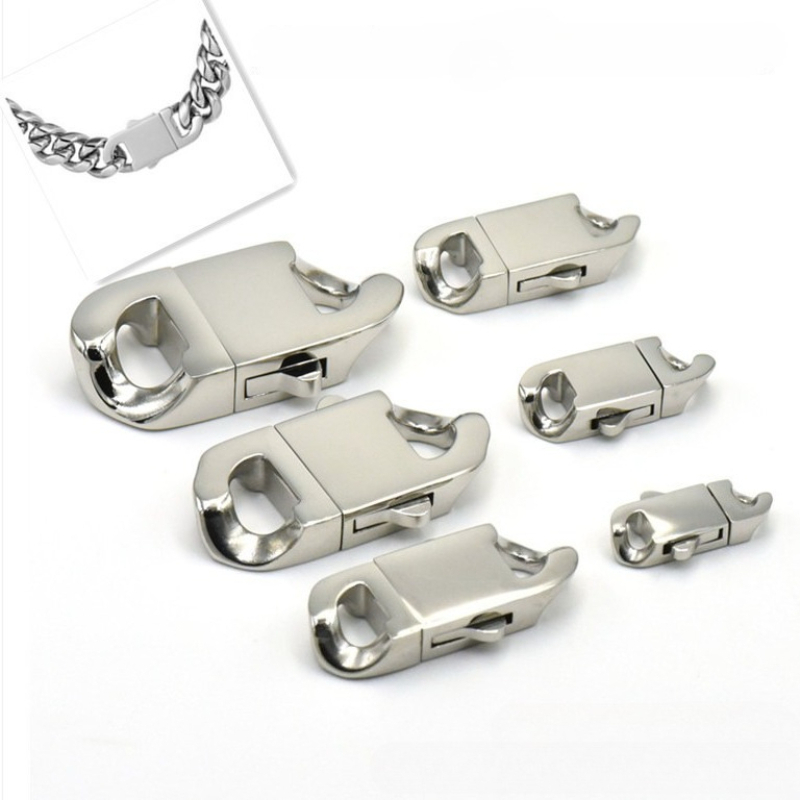Jewelry Making Designs - Chiusura a Moschettone in Acciaio Inossidabile
