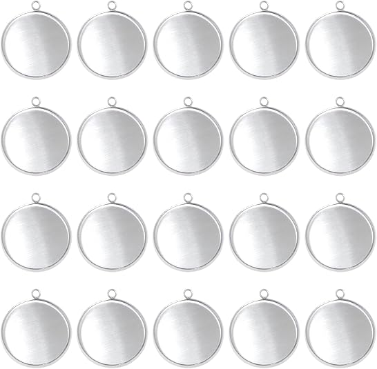 20 Pezzi Vassoi Pendenti con L - Pendant Blank Bezel recensione e prezzo