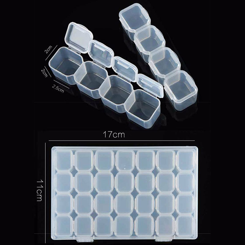 Scatola portaoggetti trasparen - Jewelry Making Organizer Box recensione e prezzo