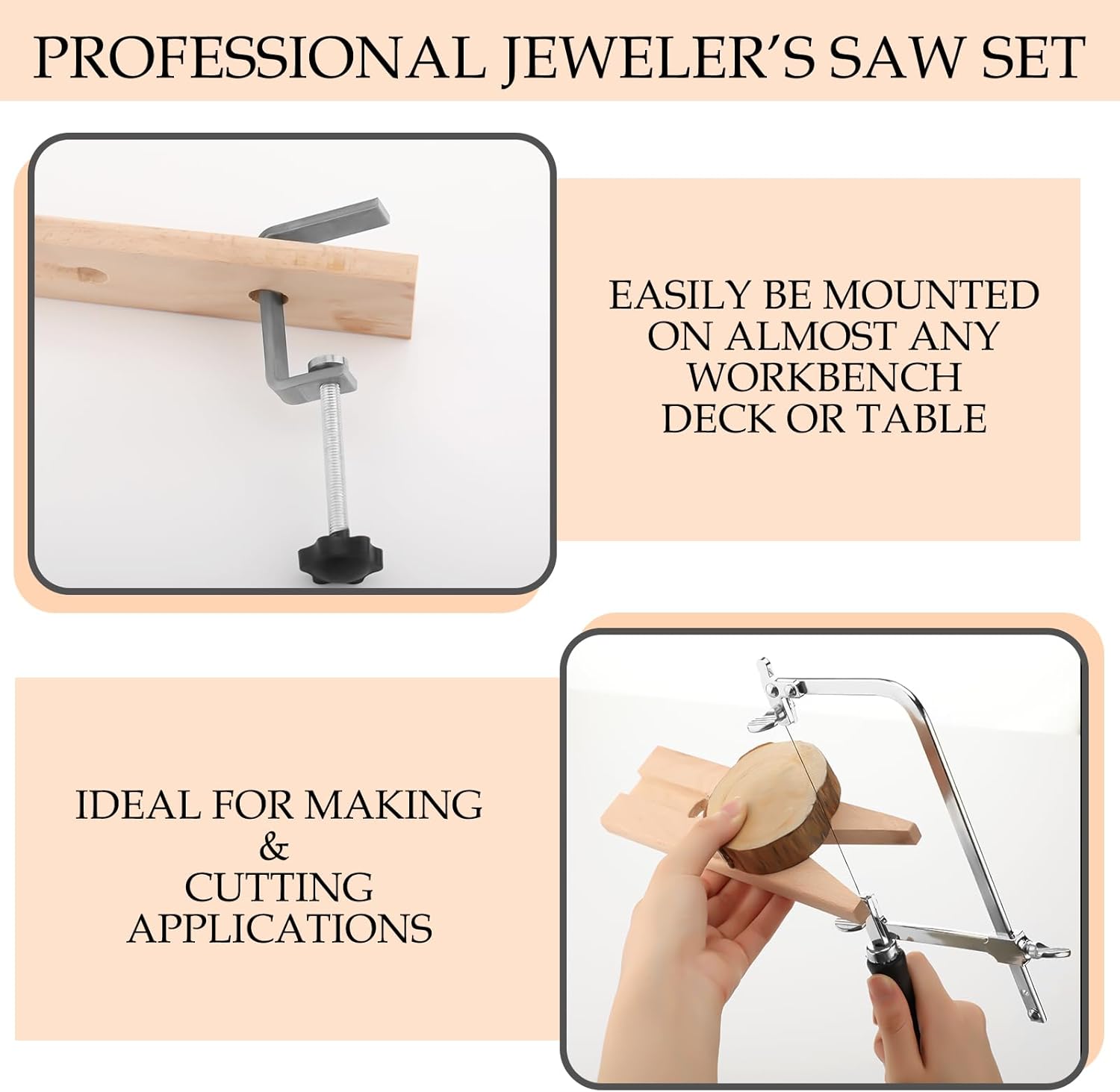 Set di Seghe da Gioielliere 3- - Jewelry Making Desk recensione e prezzo