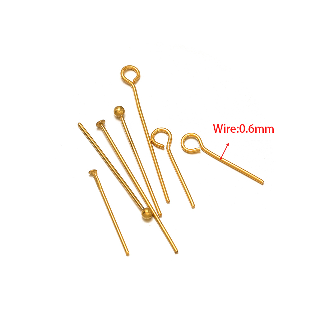 100/50 pz In Acciaio Inox Test - Jewelry Making Head Pins recensione e prezzo