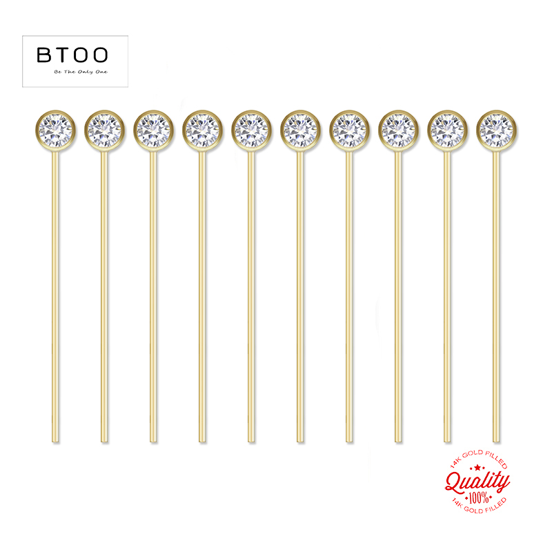 Aghi perni con testa in zircon - Jewelry Making Head Pins recensione e prezzo