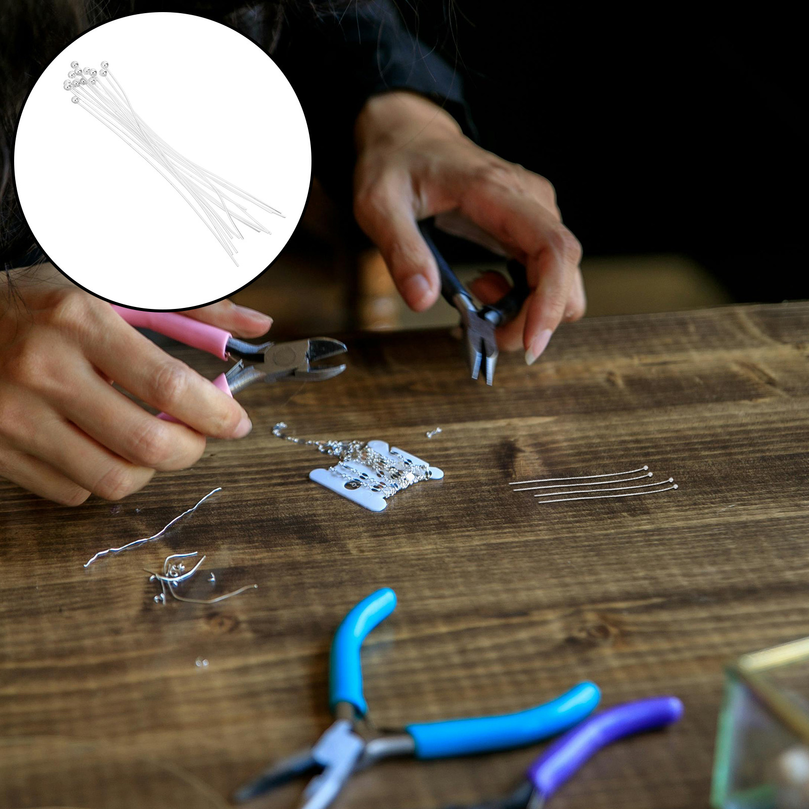 200 Pz. Perni Flessibili a Tes - Jewelry Making Head Pins recensione e prezzo