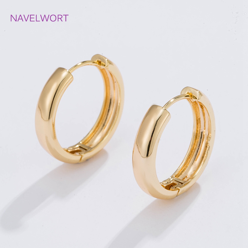 Orecchini a cerchio placcati i - Jewelry Making Designs recensione e prezzo