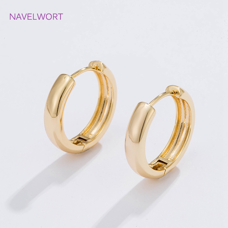 Orecchini a cerchio placcati i - Jewelry Making Designs recensione e prezzo