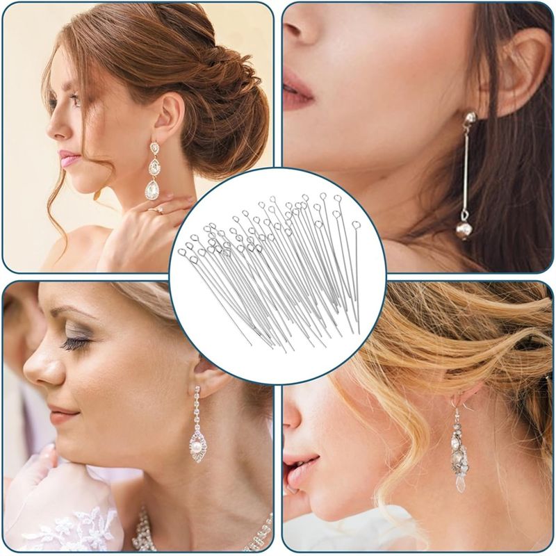 A01F-Hot 300 Pezzi di perni a  - Jewelry Making Head Pins recensione e prezzo