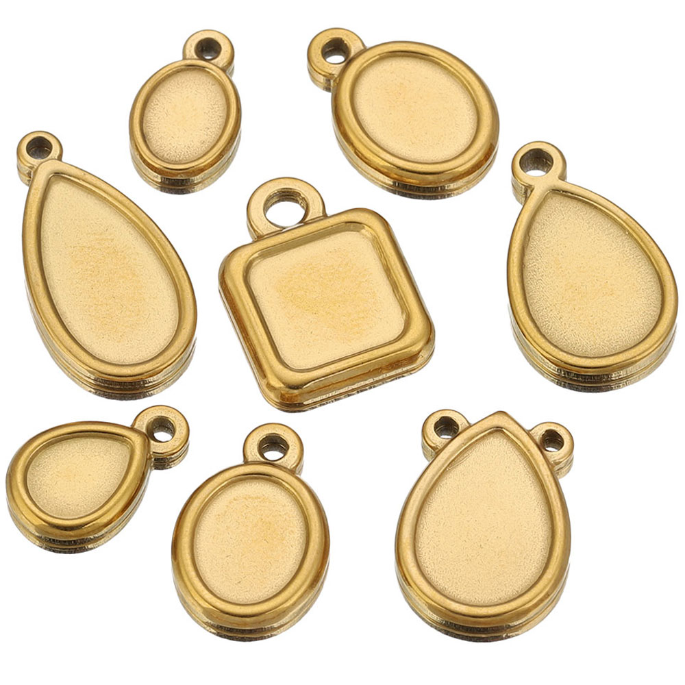 5 Pezzi Base per Ciondoli in A - Pendant Blank Bezel recensione e prezzo