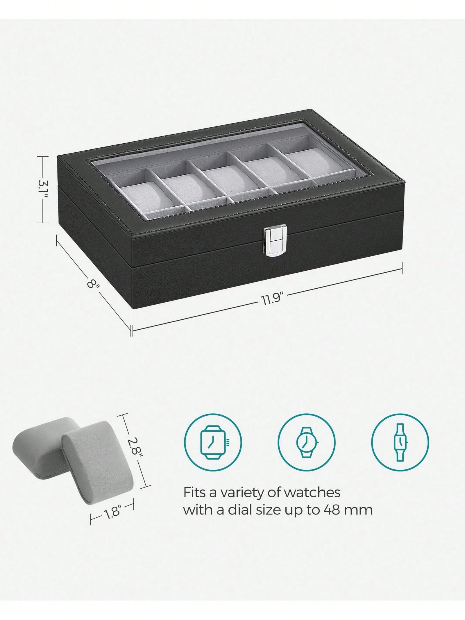 Scatola Porta Orologi a 12 Sco - Jewelry Making Organizer Box recensione e prezzo