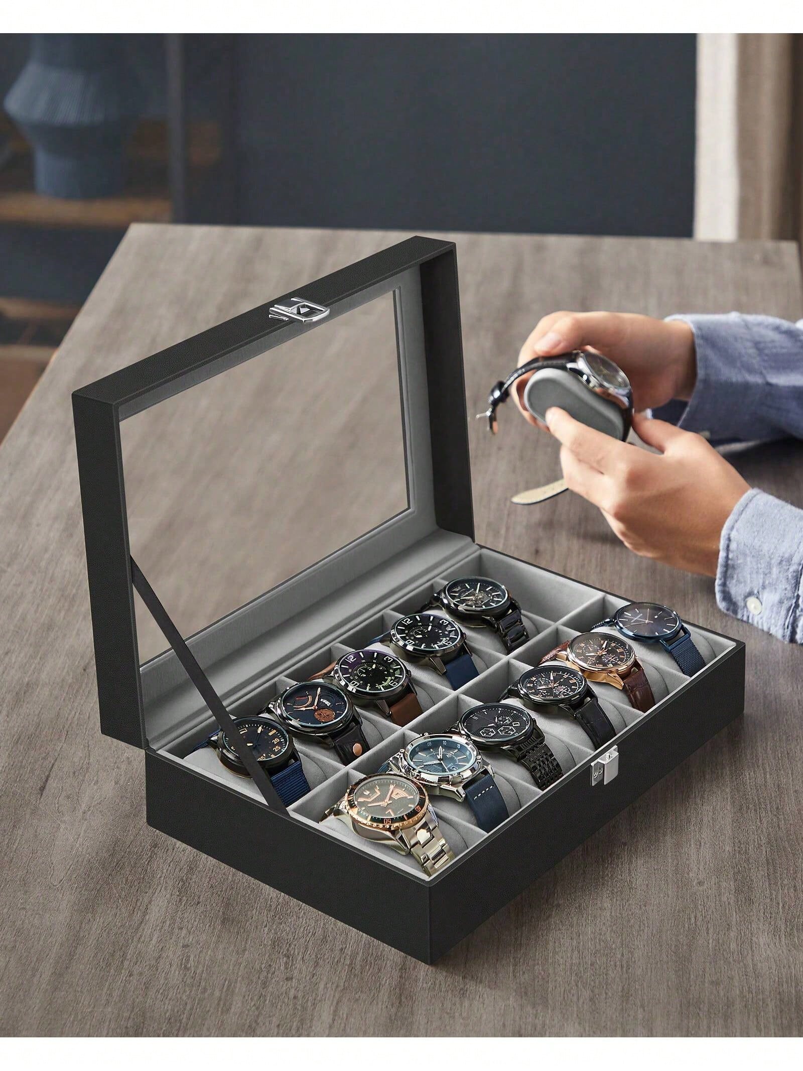 Scatola Porta Orologi a 12 Sco - Jewelry Making Organizer Box recensione e prezzo