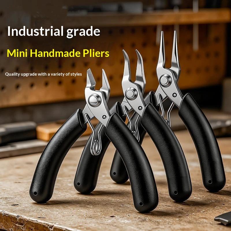 Pinze a becco curvo in acciaio - Jewelry Making Needle Nose Pliers recensione e prezzo