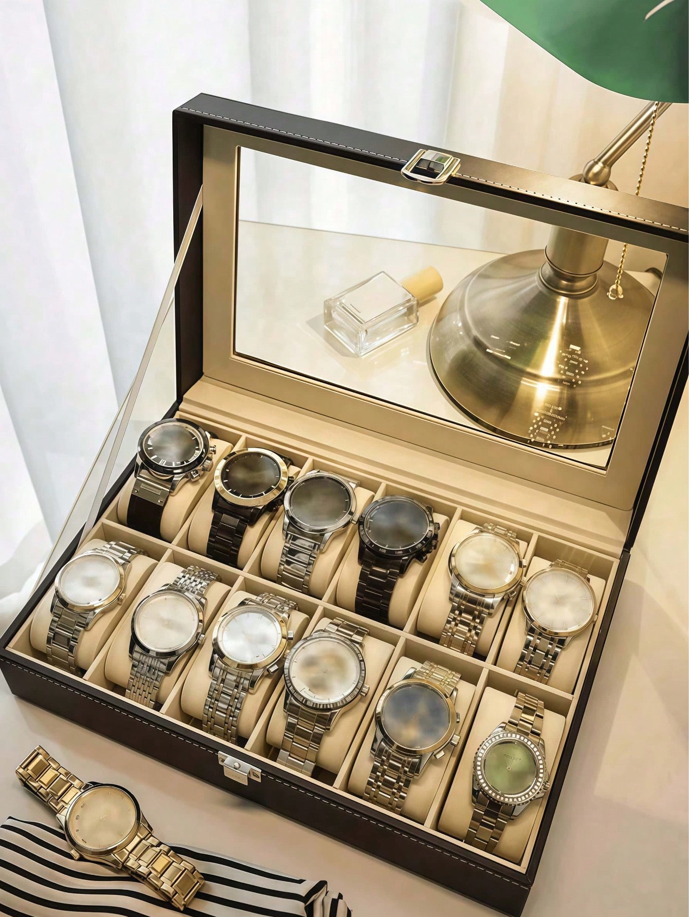 Scatola Porta Orologi in Pelle - Jewelry Making Organizer Box recensione e prezzo