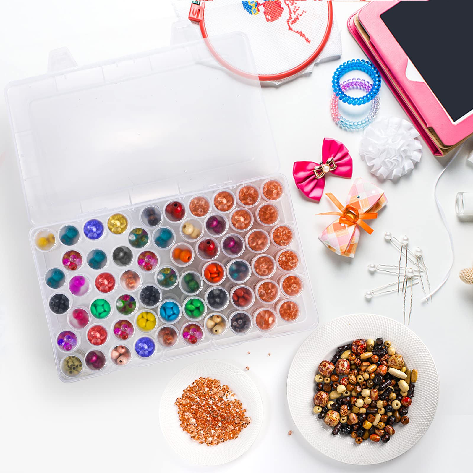 Scatola di Plastica con 24/30/ - Jewelry Making Organizer Box recensione e prezzo