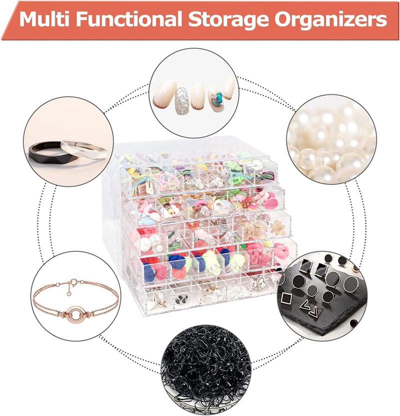 Scatola portagioie trasparente - Jewelry Making Organizer Box recensione e prezzo