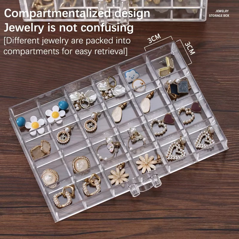 Scatola portagioie trasparente - Jewelry Making Organizer Box recensione e prezzo