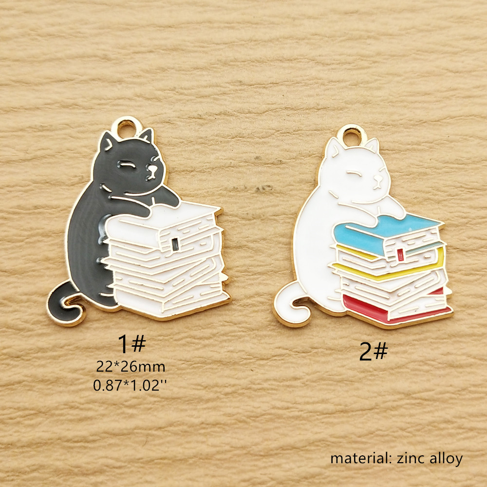 10 pezzi libro gatto fascino g - Jewelry Making Guide Book recensione e prezzo