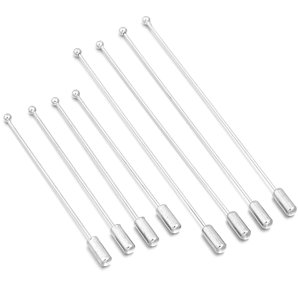 10 pz/lotto Spille di sicurezz - Jewelry Making Head Pins recensione e prezzo