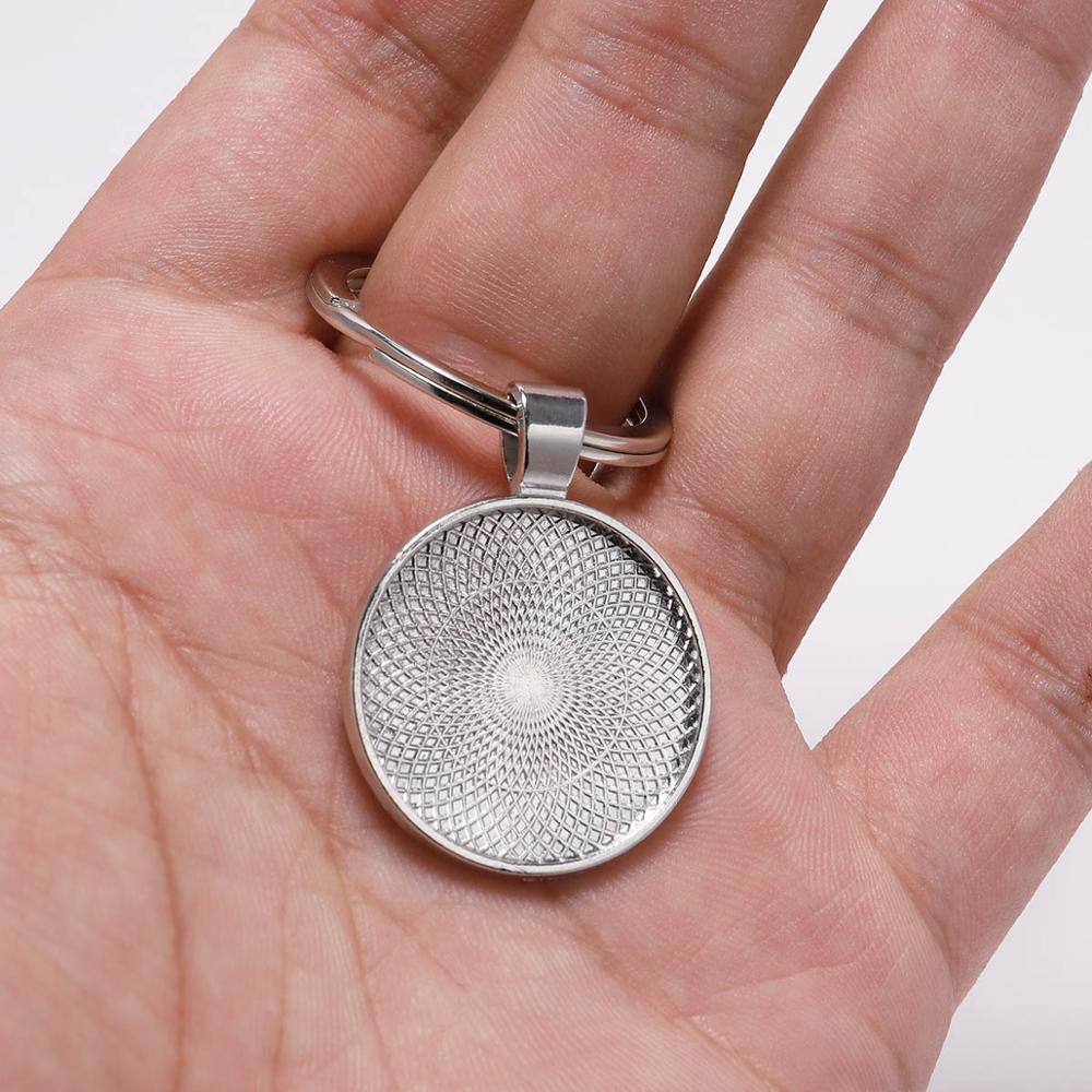 5 Pz/lotto 25mm Portachiavi Co - Pendant Blank Bezel recensione e prezzo