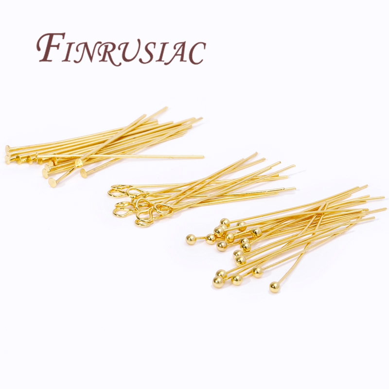 50 Pz 20-50mm Perni placcati i - Jewelry Making Head Pins recensione e prezzo