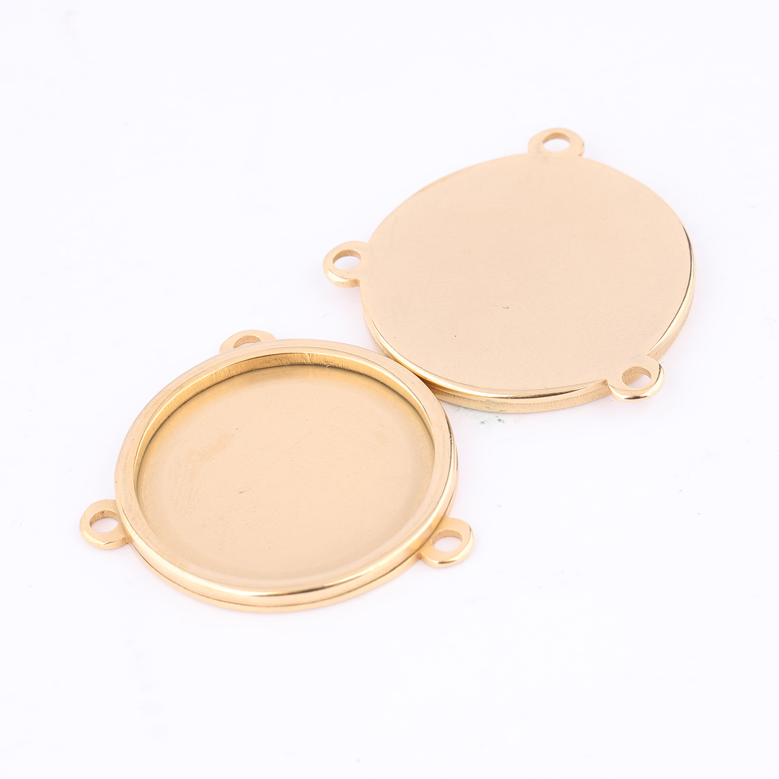 5 pz Acciaio Inossidabile Plac - Pendant Blank Bezel recensione e prezzo