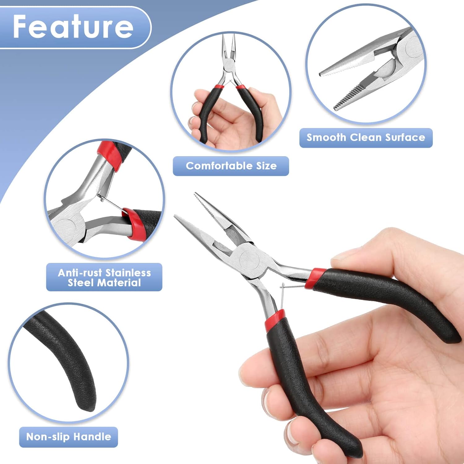 Pinze a becco lungo per la cre - Jewelry Making Needle Nose Pliers recensione e prezzo